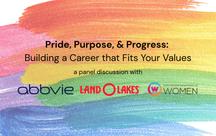 Pride, Purpose, & Progress: Building a Career that Fits Your Values